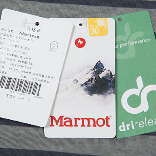 Marmot 土拨鼠 DriRelease S43670 男士圆领T恤