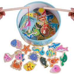 DALA 达拉 儿童钓鱼玩具  20鱼+1杆