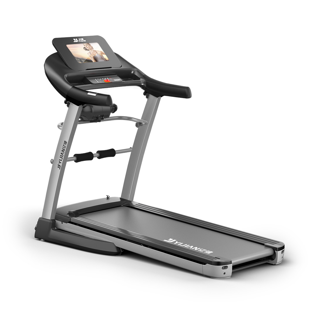 yijian/亿健 m1 智能跑步机 黑灰 蓝屏单功能