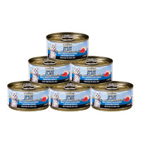 CANIDAE 卡比 PURE系列 白身金枪鱼与鸡肉丝猫罐 70g*6罐