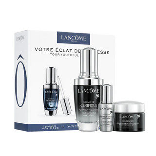 LANCOME 兰蔻 小黑瓶套装（精华肌底液30ml+日霜15ml+大眼精华5ml）