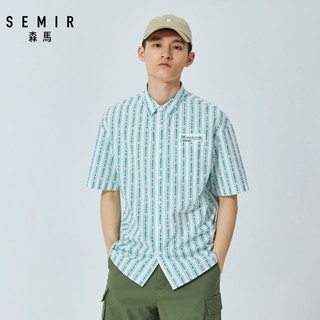 Semir 森马 19-039041341 男士短袖衬衫