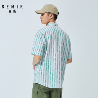 Semir 森马 19-039041341 男士短袖衬衫