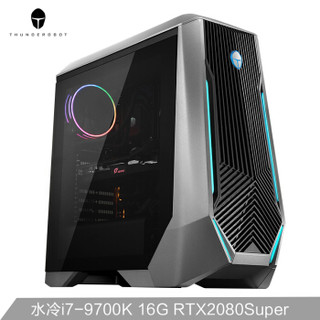 ThundeRobot 雷神 黑武士 Z728 Super 无显示器台式机 酷睿i7-9700K 16GB 512GB SSD+2TB HDD RTX 2080 Super 8G  