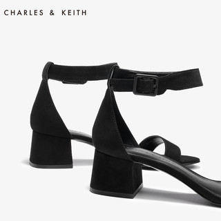 CHARLES＆KEITH CK1-60390307 女士一字扣凉鞋