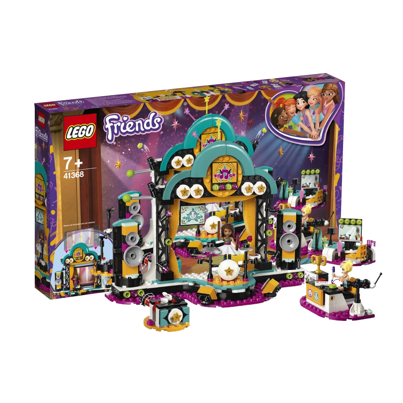 考拉海购黑卡会员lego乐高好朋友系列41368安德里亚的综艺大舞台