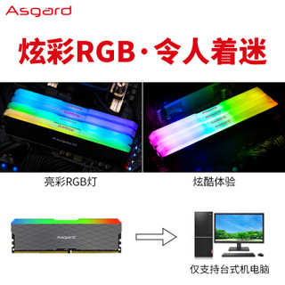 Asgard 阿斯加特 洛极系列 W2 DDR4 3000MHz 台式机内存 32GB