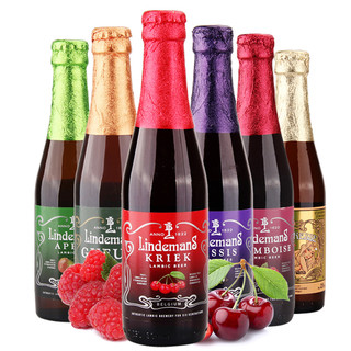 Lindemans 林德曼 啤酒*6瓶 250ml