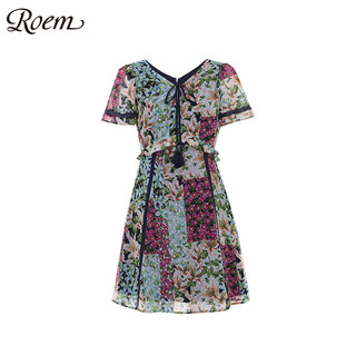 Roem 罗燕 RCOW82602C 碎花连衣裙