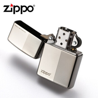 Zippo 之宝 打火机 艺术空间款 黑冰沉淀