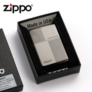 Zippo 之宝 打火机 艺术空间款 黑冰沉淀