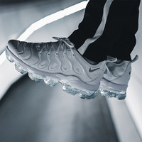 NIKE 耐克 Air VaporMax Plus 924453 男子休闲运动跑步鞋 (白色、41)