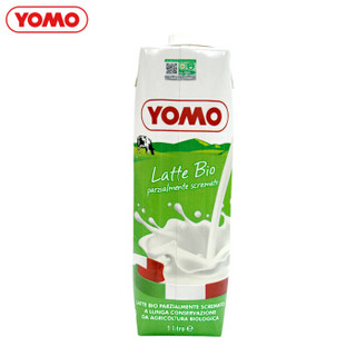 YOMO 优睦 有机部分脱脂牛奶 1L/盒