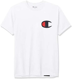 Champion 经典款男式图形运动衫短袖T恤 GT23H （美版偏大） (S)