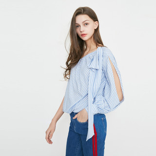 VERO MODA 维莎曼 31826Y503 女士斜肩上衣