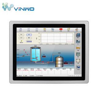 威沃（ViNWO）IBOOK 19英寸电容触摸屏工控一体机（J1800 2G 32G）工业级平板电脑嵌入式查询监控点餐收银机