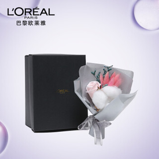 L'OREAL PARIS 巴黎欧莱雅 全脸淡纹眼霜礼盒（紫熨斗30ml+7.5ml*2+面膜5P+干花礼盒）