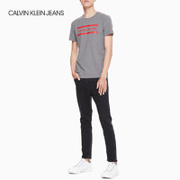 CK JEANS J312678  男士撞色短袖T恤 