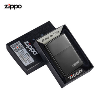 ZIPPO 之宝 经典黑冰打火机 礼盒