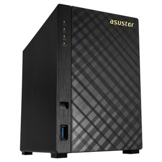 ASUSTOR 爱速特 AS3102T V2 2盘位NAS（Intel Celeron、2GB）