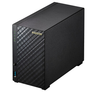 ASUSTOR 爱速特 AS3102T V2 2盘位NAS（Intel Celeron、2GB）