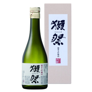 日本直邮 獭祭 纯米大吟酿45 山田锦清酒 300ml/瓶 礼盒装