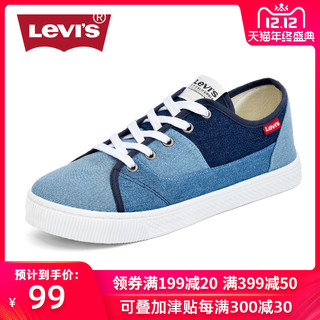 Levi's 李维斯 男士牛仔布板鞋