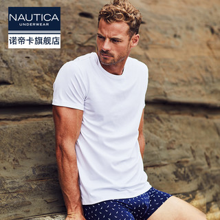 NAUTICA 诺帝卡 男士圆领T恤