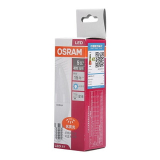 OSRAM 欧司朗 led灯泡 E14小螺口 5W 10只