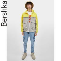 Bershka 01415863300 男士 宽松工装夹克外套 