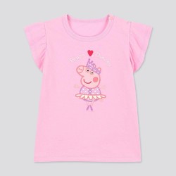 婴儿/幼儿 (UT) Peppa Pig 印花T恤 (短袖T恤) 424727