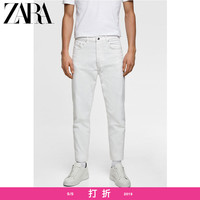 ZARA ESSENTIALS 06688450250 男士白色牛仔裤