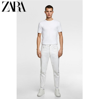 ZARA ESSENTIALS 06688450250 男士白色牛仔裤 