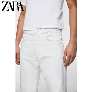 ZARA ESSENTIALS 06688450250 男士白色牛仔裤 