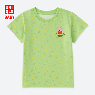 UNIQLO 优衣库 儿童Peppa Pig印花T恤