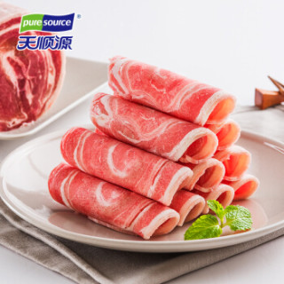 puresource天顺源羔羊肉片400g