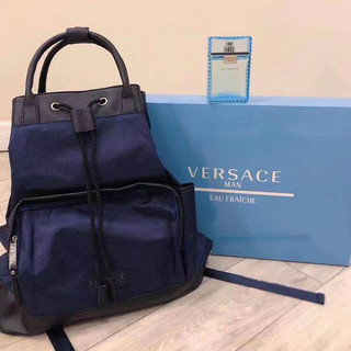 Versace 范思哲 尼龙双肩包 赠送100ml男士香水