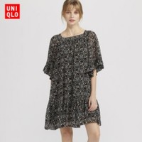 UNIQLO 优衣库 425968 ANNA SUI雪纺连衣裙