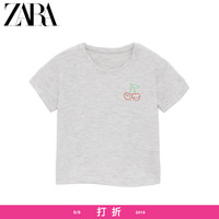 ZARA 女婴幼童刺绣T恤