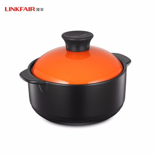 LINKFAIR 凌丰 LFTG-NM20SE 双耳陶瓷汤锅 20cm 2.5L