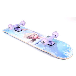 迪士尼(Disney)休闲滑板儿童四轮全闪刷街双翘板公路板冰雪奇缘DCD71194-Q