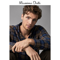 Massimo Dutti 00108009710 男士格子衬衫