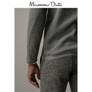 Massimo Dutti 00975318807 男士纹理针织衫