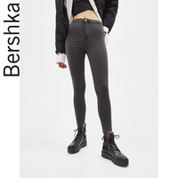 Bershka 00047019040 女士高腰牛仔紧身裤 