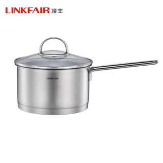 LINKFAIR 凌丰 雅典系列 不锈钢奶锅 16cm 