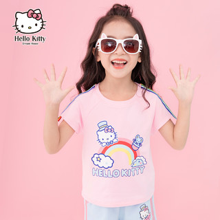 Hello Kitty 凯蒂猫 女童休闲T恤