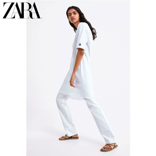 ZARA 04873177250 女款纽扣饰连衣裙 