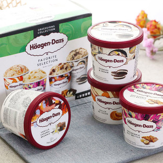 Häagen·Dazs 哈根达斯 冰淇淋 95ml*8杯