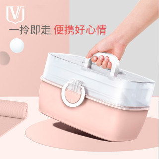 Vilscijon 维简 6661 家用多层收纳盒 手提医药箱
