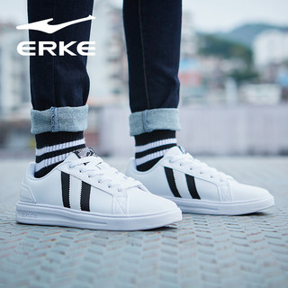 ERKE 鸿星尔克 52118401114 女士休闲板鞋